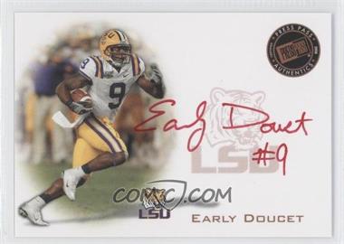 2008 Press Pass - Signings - Bronze Red Ink #PPS-ED - Early Doucet