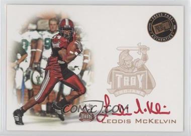 2008 Press Pass - Signings - Bronze Red Ink #PPS-LM - Leodis McKelvin