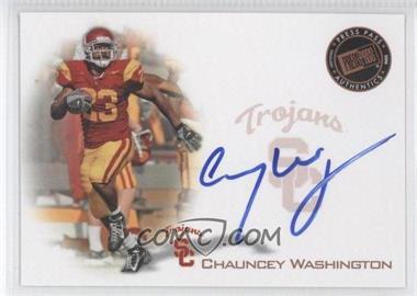 2008 Press Pass - Signings - Bronze #PPS-CW - Chauncey Washington