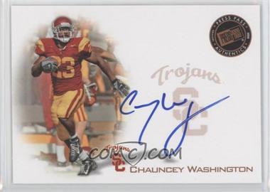 2008 Press Pass - Signings - Bronze #PPS-CW - Chauncey Washington