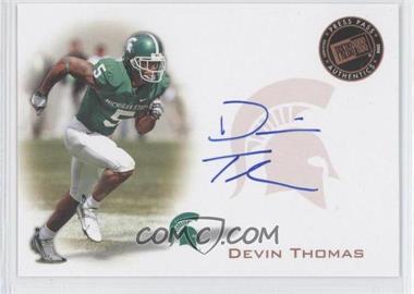 2008 Press Pass - Signings - Bronze #PPS-DT - Devin Thomas