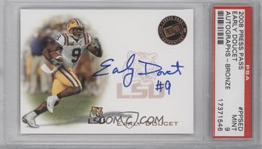 2008 Press Pass - Signings - Bronze #PPS-ED - Early Doucet [PSA 9 MINT]