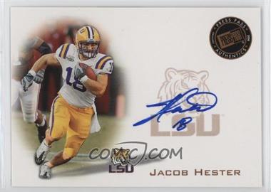 2008 Press Pass - Signings - Bronze #PPS-JH - Jacob Hester