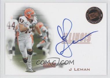 2008 Press Pass - Signings - Bronze #PPS-JL - J Leman