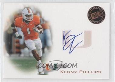 2008 Press Pass - Signings - Bronze #PPS-KP - Kenny Phillips