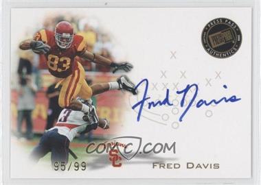 2008 Press Pass - Signings - Gold #PPS-FD - Fred Davis /99