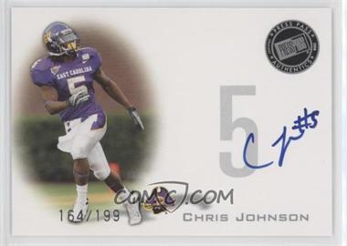 2008 Press Pass - Signings - Silver #PPS-CJ2 - Chris Johnson /199