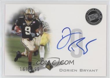 2008 Press Pass - Signings - Silver #PPS-DB - Dorien Bryant /199