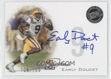 2008 Press Pass - Signings - Silver #PPS-ED - Early Doucet /199