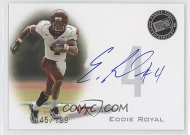 2008 Press Pass - Signings - Silver #PPS-ER - Eddie Royal /199