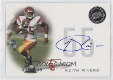2008 Press Pass - Signings - Silver #PPS-KR - Keith Rivers /199