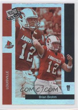 2008 Press Pass - Wal-Mart Exclusive #WM-4 - Brian Brohm