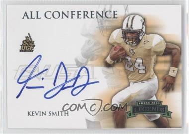 2008 Press Pass Legends - All Conference Autographs - Platinum #AC-KS - Kevin Smith /25