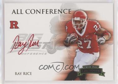 2008 Press Pass Legends - All Conference Autographs - Silver Red Ink #AC-RR - Ray Rice /245