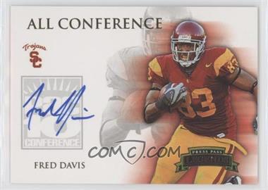 2008 Press Pass Legends - All Conference Autographs - Silver #AC-FD - Fred Davis /150