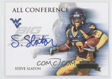 2008 Press Pass Legends - All Conference Autographs - Silver #AC-SS - Steve Slaton /245