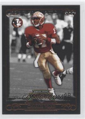 2008 Press Pass Legends - [Base] - Bronze #60 - Charlie Ward /999