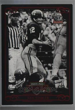 2008 Press Pass Legends - [Base] - Red #51 - Ken Stabler /5 [Noted]