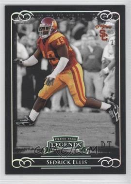 2008 Press Pass Legends - [Base] - Silver Holofoil #45 - Sedrick Ellis /499