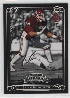 2008 Press Pass Legends - [Base] - Silver Holofoil #78 - Brian Bosworth /499