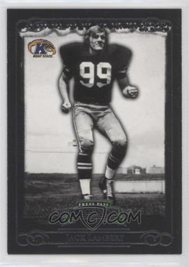 2008 Press Pass Legends - [Base] #65.1 - Jack Lambert (Building in Background)