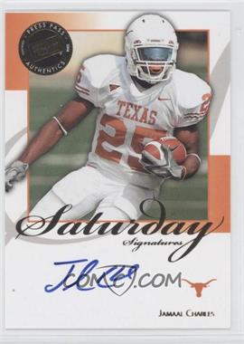 2008 Press Pass Legends - Saturday Signatures #SS-JC - Jamaal Charles