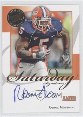 2008 Press Pass Legends - Saturday Signatures #SS-RM - Rashard Mendenhall