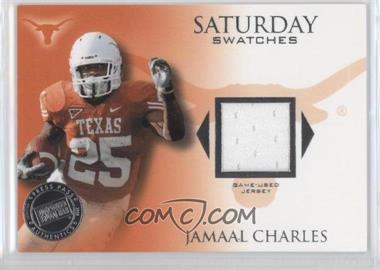 2008 Press Pass Legends - Saturday Swatches #SS-JC - Jamaal Charles