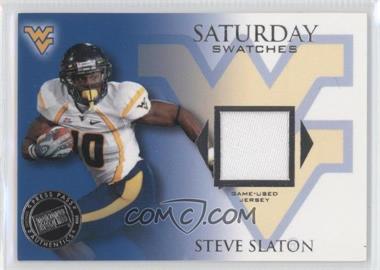 2008 Press Pass Legends - Saturday Swatches #SS-SS - Steve Slaton