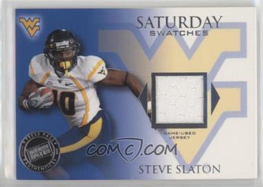 2008 Press Pass Legends - Saturday Swatches #SS-SS - Steve Slaton