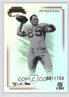 Y.A. Tittle #/150