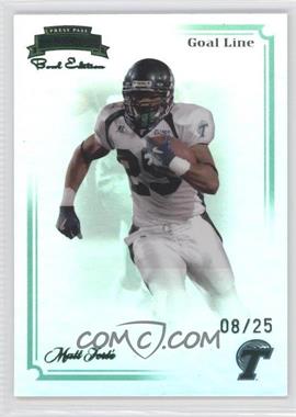 2008 Press Pass Legends Bowl Edition - [Base] - Goal Line #10 - Matt Forte /25