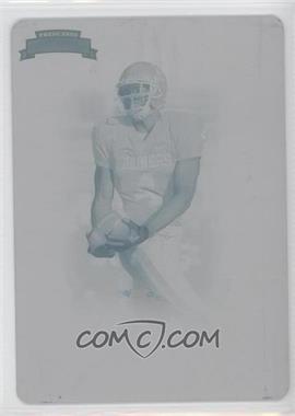 2008 Press Pass Legends Bowl Edition - [Base] - Printing Plate Cyan Front #83 - Malcolm Kelly /1