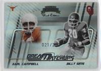 Earl Campbell, Billy Sims #/250