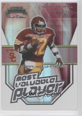 2008 Press Pass Legends Bowl Edition - Most Valuable Players #MVP-14 - Charles White /250