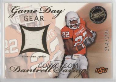 2008 Press Pass SE - Game Day Gear - Gold #GDG-DS - Dantrell Savage /299 [Noted]