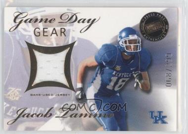 2008 Press Pass SE - Game Day Gear - Gold #GDG-JT - Jacob Tamme /299