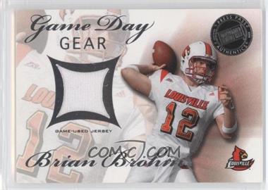 2008 Press Pass SE - Game Day Gear #GDG-BB - Brian Brohm