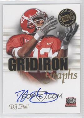 2008 Press Pass SE - Gridiron Graphs #GG-DH - DJ Hall