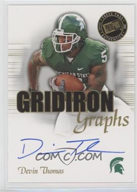 2008 Press Pass SE - Gridiron Graphs #GG-DT - Devin Thomas