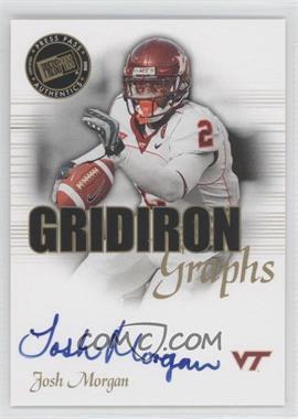 2008 Press Pass SE - Gridiron Graphs #GG-JM - Josh Morgan