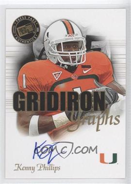 2008 Press Pass SE - Gridiron Graphs #GG-KP - Kenny Phillips