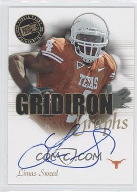 2008 Press Pass SE - Gridiron Graphs #GG-LS - Limas Sweed