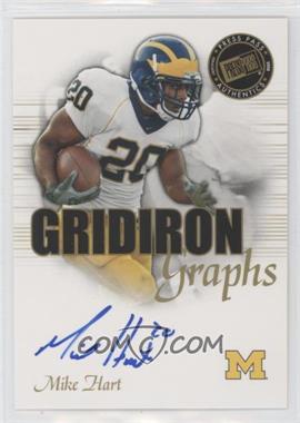 2008 Press Pass SE - Gridiron Graphs #GG-MH - Mike Hart