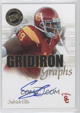 2008 Press Pass SE - Gridiron Graphs #GG-SE - Sedrick Ellis