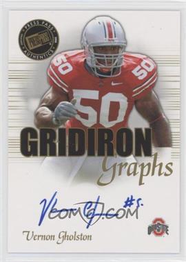 2008 Press Pass SE - Gridiron Graphs #GG-VG - Vernon Gholston