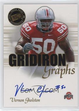 2008 Press Pass SE - Gridiron Graphs #GG-VG - Vernon Gholston