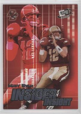 2008 Press Pass SE - Insider Insight #II-27 - Matt Ryan