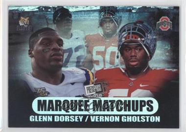 2008 Press Pass SE - Marquee Matchups #MM-11 - Glenn Dorsey, Vernon Gholston