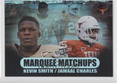 2008 Press Pass SE - Marquee Matchups #MM-12 - Jamaal Charles, Kevin Smith